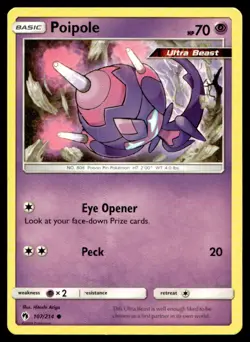 Poipole SM - Lost Thunder 107/214 MP Pokemon TCG | Buy 10 Get 10 Free - Image 1