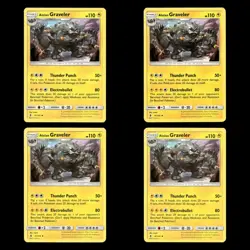 4x Alolan Graveler SM - Guardians Rising 41/145 MP Pokemon TCG | Buy 10 Get 10 F - Image 1