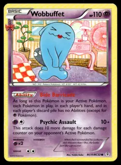 Wobbuffet Generations: Radiant Collection RC11/RC32 MP Pokemon TCG | Buy 10 Get - Image 1