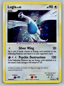 Pokemon TCG Lugia 14/132 Holo - Rare - Secret Wonders LP - Image 1