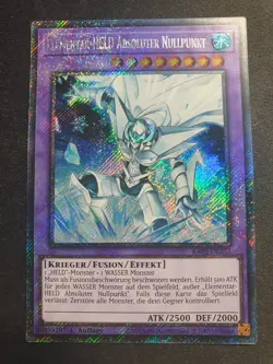 Yu-Gi-Oh! RA03-DE231 Elementar-HELD Absoluter Nullpunkt Platinum SecR NM 1st - Image 1