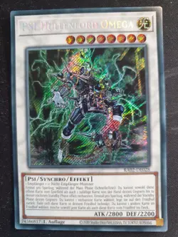 Yu-Gi-Oh! RA02-DE028 PSI-Hullenlord Omega Secret Rare NM 1st - Image 1