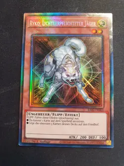 Yu-Gi-Oh! RA02-DE003 Ryko Lichtverpflichteter Jager Collectors Rare NM 1st - Image 1