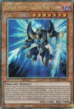 yugioh Fantastischer Drache Phantazmei RA02-DE013 Quarter Century Secret DEUTSCH - Image 1