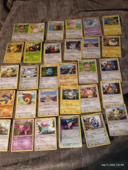 Lot of 30 Pokemon Cards 2007 /2011 From Boostler Packs Pikachu! 5 - Image 1