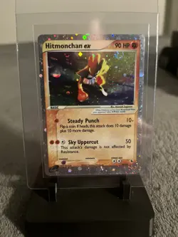 Pokemon Card TCG Hitmonchan ex EX Ruby & Sapphire 98/109 Holo Rare - Image 1