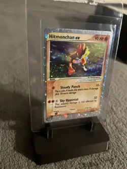 Pokemon Card TCG Hitmonchan ex EX Ruby & Sapphire 98/109 Holo Rare - Image 2