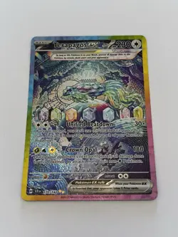Terapagos ex 170/142 Sv07: Stellar Crown Special Illustration Rare Pokemon Card - Image 2