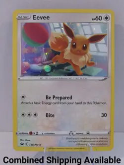 Eevee - SWSH212 SWSH: Sword & Shield Promo Cards NM Holo English 17694 - Image 1