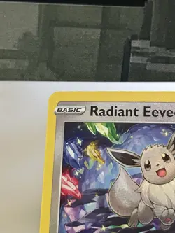 Pokemon TCG Radiant Eevee SWSH230 Holo Promo Card Near Mint Condition - Image 2
