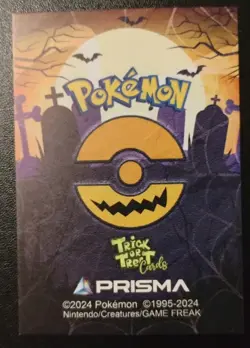 Absol Cracked Ice Holo Halloween Prisma Trick Or Treat Cards Pokemon Full Art - Image 3