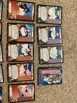 Lot of 28 Mostly Rare Personality Cards From DBZ SCORE TCG Dragon Ball Z - Image 2
