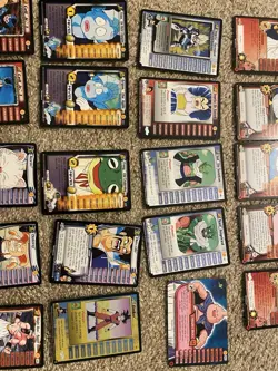 Lot of 28 Mostly Rare Personality Cards From DBZ SCORE TCG Dragon Ball Z - Image 3