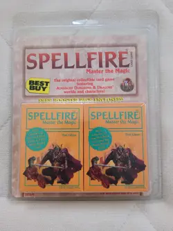 Spellfire Master the Magic Card Game 1995 Third Edition Dual Pack w/ Extra Pack - Image 1
