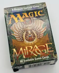 Original Magic: The Gathering Mirage Starter Deck Box + Rule Book + CARDS! 🔥🤘 - Image 1