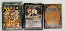 Original Magic: The Gathering Mirage Starter Deck Box + Rule Book + CARDS! 🔥🤘 - Image 4