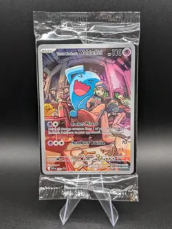 SEALED Team Rocket's Wobbuffet 203 Sv: Scarlet & Violet Promo Cards Holo - Image 1