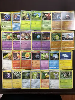 28 Pokemon [Yuka Morii] Illustrated Clay Art Card Lot - Image 1