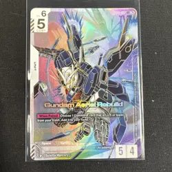 Gundam Card Game Gundam Aerial Rebuild LR++ GD01-67 Newtype Rising English - Image 1