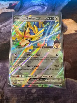 Hop's Zacian ex SVP193 Sv: Scarlet & Violet Promo Cards Holo - Image 1