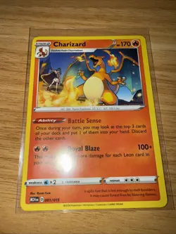 Charizard 2025 McDonald’s Happy Meal Pokemon Promo Card M24 001/015 NM - Image 2