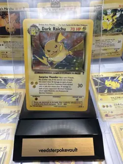 Pokemon Pikachu Card Lot - Bundle of 14 - WOTC 1999-2001 - Inc Dark Raichu Holo! - Image 1