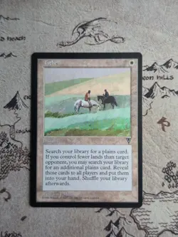 Tithe Visions Regular Card Near Mint Condition, MTG - Image 1