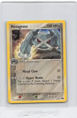 Metagross 2/17 - POP Series 1 - NON-Holo Rare - 2004 POKEMON CARD - NM/LP - Image 1