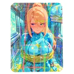 Custom Samus • Goddess Story / Metroid Photo Card (Anime,ACG) - Image 2