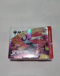 Magic The Gathering Spider-Man Collector Booster Box Factory Sealed - Image 1