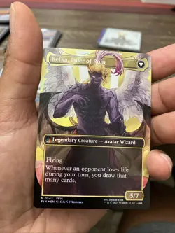Kefka, Court Mage (0543) (Borderless) (Surge Foil) Final Fantasy Foil - Image 2