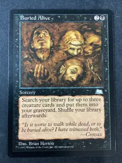 MTG Weatherlight Buried Alive LP - Image 1