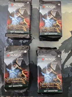 MTG Lord Of The Rings 36 Set Booster Packs New/Sealed - Image 1