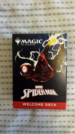 PAX West 2025 Hasbro Magic the Gathering Marvel Spiderman Welcome Deck GREEN - Image 1