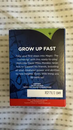 PAX West 2025 Hasbro Magic the Gathering Marvel Spiderman Welcome Deck GREEN - Image 2