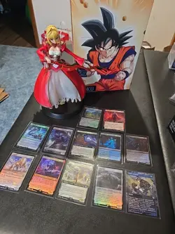 Mtg Final Fantasy Lot (12) Rare Foil Extended Art Vincent Valentine Collector - Image 1