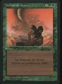 MRMS FR/VF Tornade du d�sert - Desert Twister GOOD MTG Magic FBB - Image 1