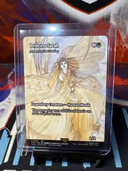 MTG Final Fantasy Princess Sarah Extended Art Borderless R0015 - Image 1