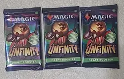 (x9) Magic The Gathering TCG Draft Booster Packs Mixed Lot +Bonus FACTORY SEALED - Image 2