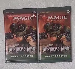 (x9) Magic The Gathering TCG Draft Booster Packs Mixed Lot +Bonus FACTORY SEALED - Image 4