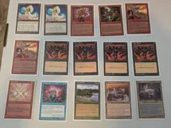 HUGE MAGIC Mtg Visions AND Fifth Edition Lot COLLECTION Anvil of Bogardan - Image 4