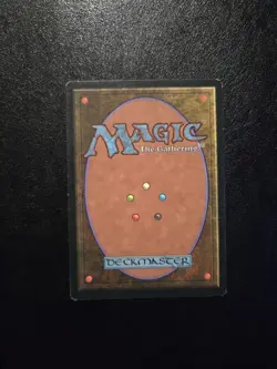 MTG Magic the Gathering - Scorched Ruins (Weatherlight) (LP Water Damage Corner) - Image 2