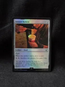 MTG - Instant Ramen (Foil) - Final Fantasy NM/M Condition - Image 1