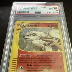 2003 POKEMON SKYRIDGE #H2 ARCANINE-HOLO PSA 10 - Image 2
