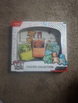 Nintendo Pokemon TCG Scarlet & Violet - 151 Poster Collection Box - 3 Packs 820650853166 - Image 1