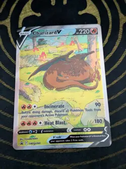 Charizard V SWSH260 Sword & Shield Black Star Promo Holo 2022 Pokemon TCG - Image 1