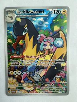 Pokemon Iono's Kilowattrel 163/159 Scarlet Violet Journey Together - Image 1
