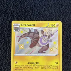 Dracozolt SV045/SV122 Shining Fates Shiny Vault Holo Rare Pokemon TCG 2021 NM - Image 2