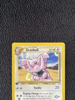Pokemon TCG Granbull Neo Genesis 37/111 Regular 1st Edition Uncommon LP+ - Image 2