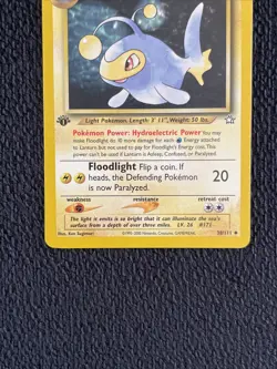 Lanturn 38/111 Neo Genesis 1st Edition NM 1999 Pokemon - Image 3
